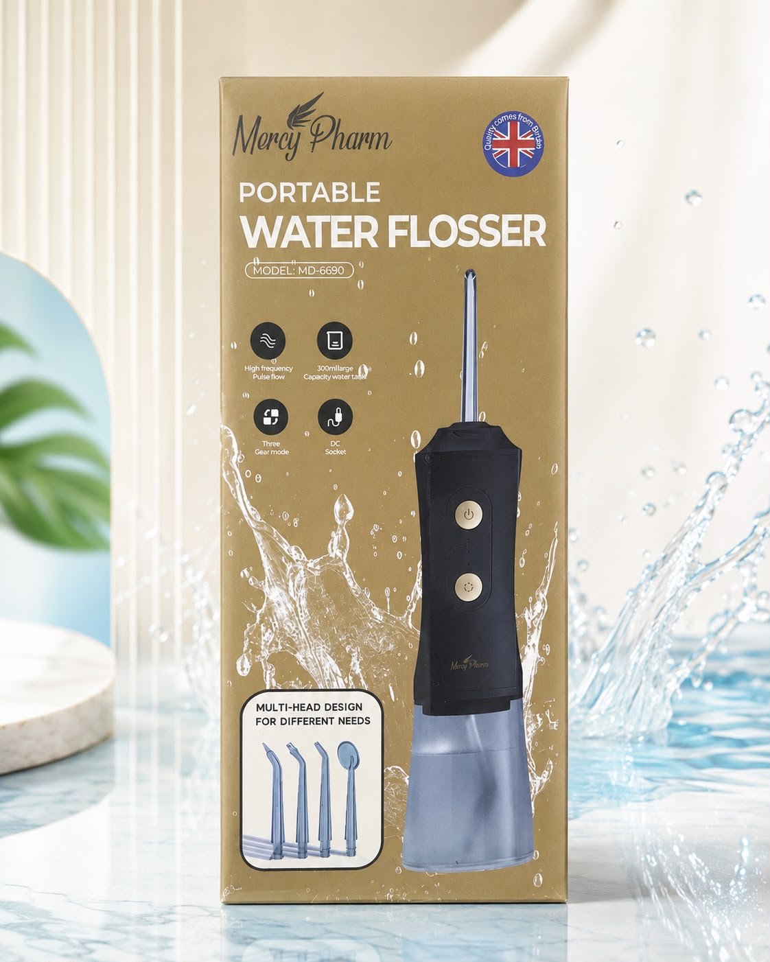 Large-sized water flosser (oral irrigator) | Mercy Pharm
