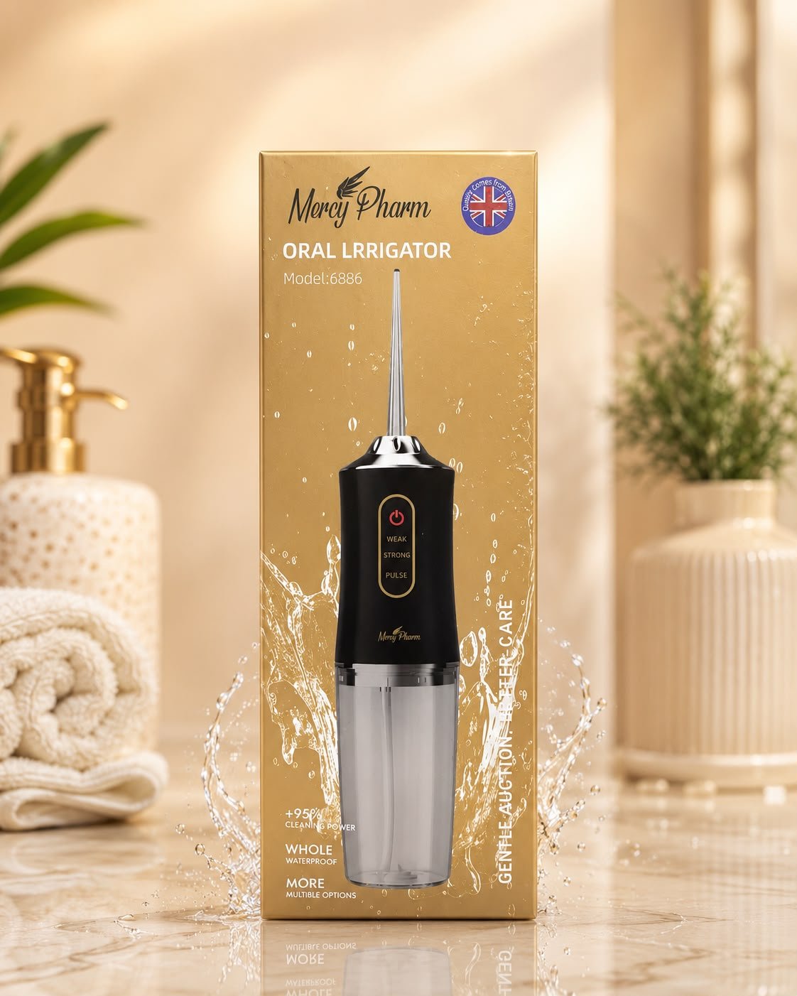 small-sized water flosser (oral irrigator) | Mercy Pharm